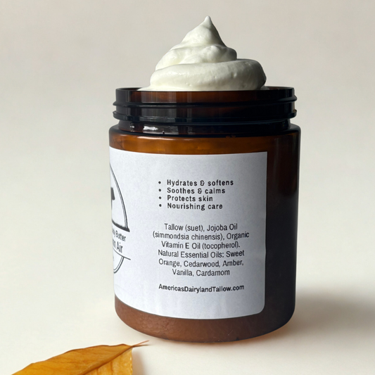 Crisp Autumn Air Whipped Tallow Body Butter