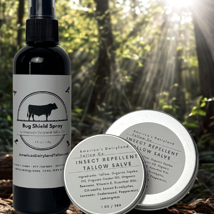 Insect Repellent Tallow Salve