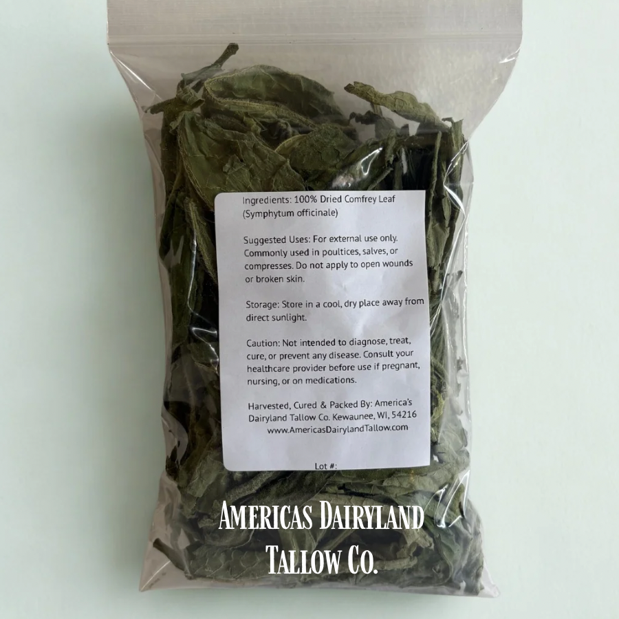Dried Comfrey Leaf - Natures Wound Healer