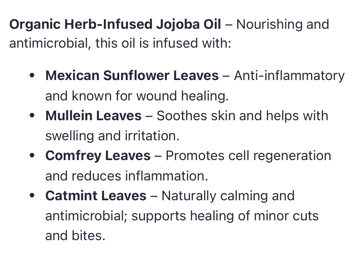 Herbal Infused Drawing & Healing Tallow Salve
