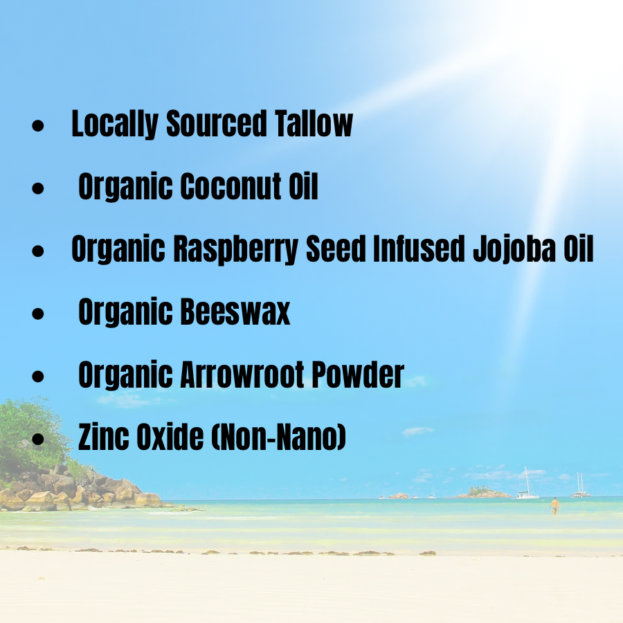 SPF Sun Care Whipped Tallow Body Butter