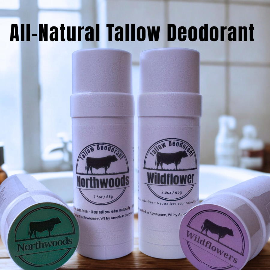 Tallow Deodorant (aluminum-free & baking soda-free)