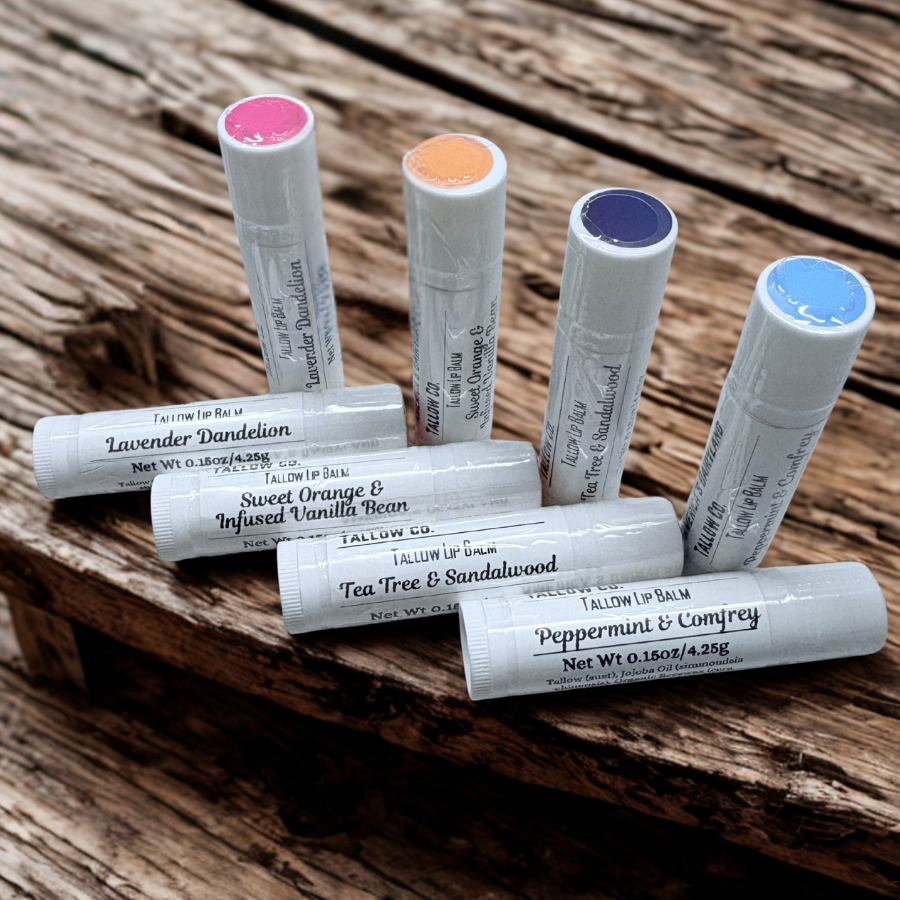 Tallow Lip Balms