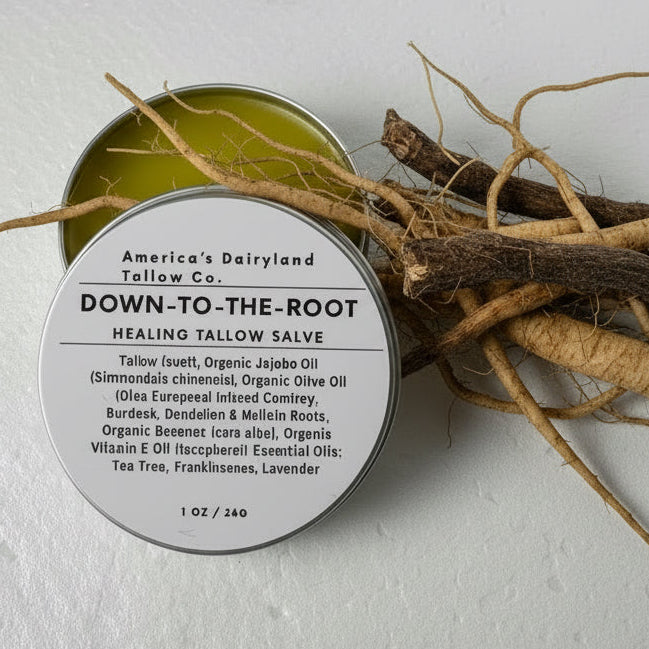 Down-To-The-Root Tallow Salve (deeply restorative/healing)