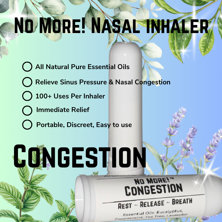 No More! – Congestion Nasal Inhaler