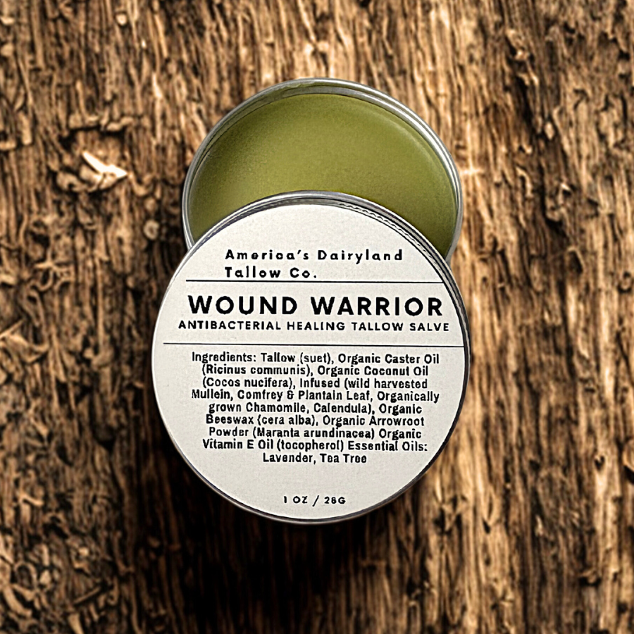 Wound Warrior Tallow Salve - antibacterial