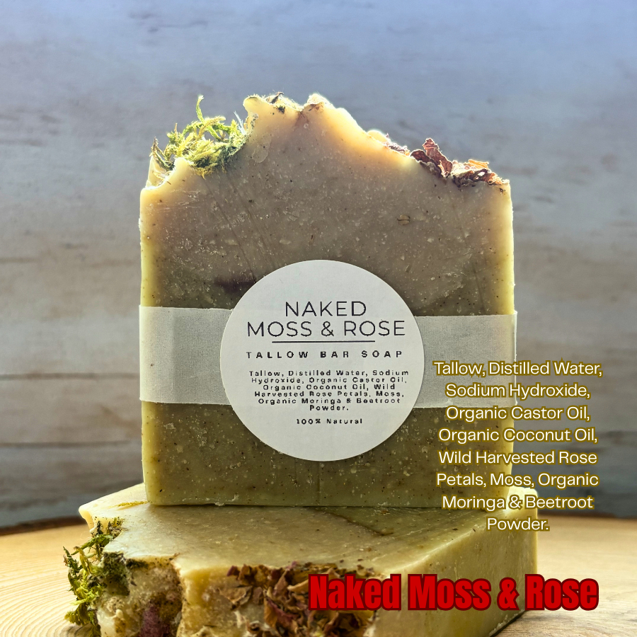 Bare Naked Tallow Bar Soap