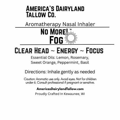 No More!™ – Fog Nasal Inhaler