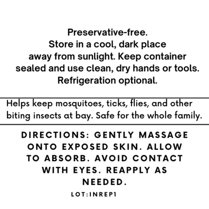 Insect Repellent Tallow Salve