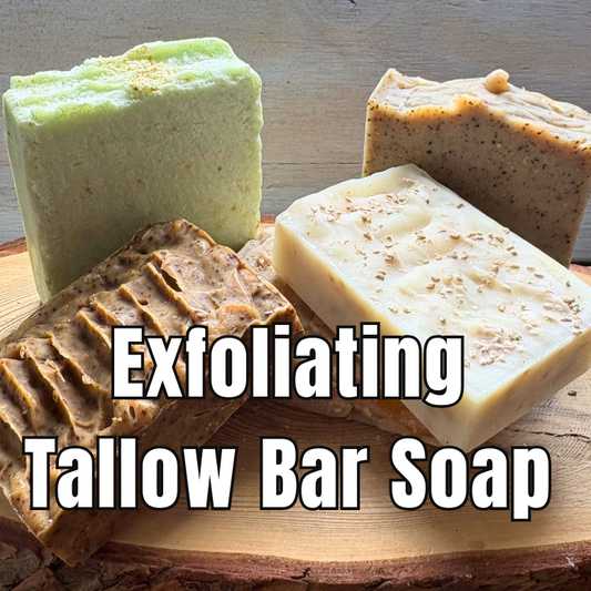 Exfoliating Tallow Bar Soap