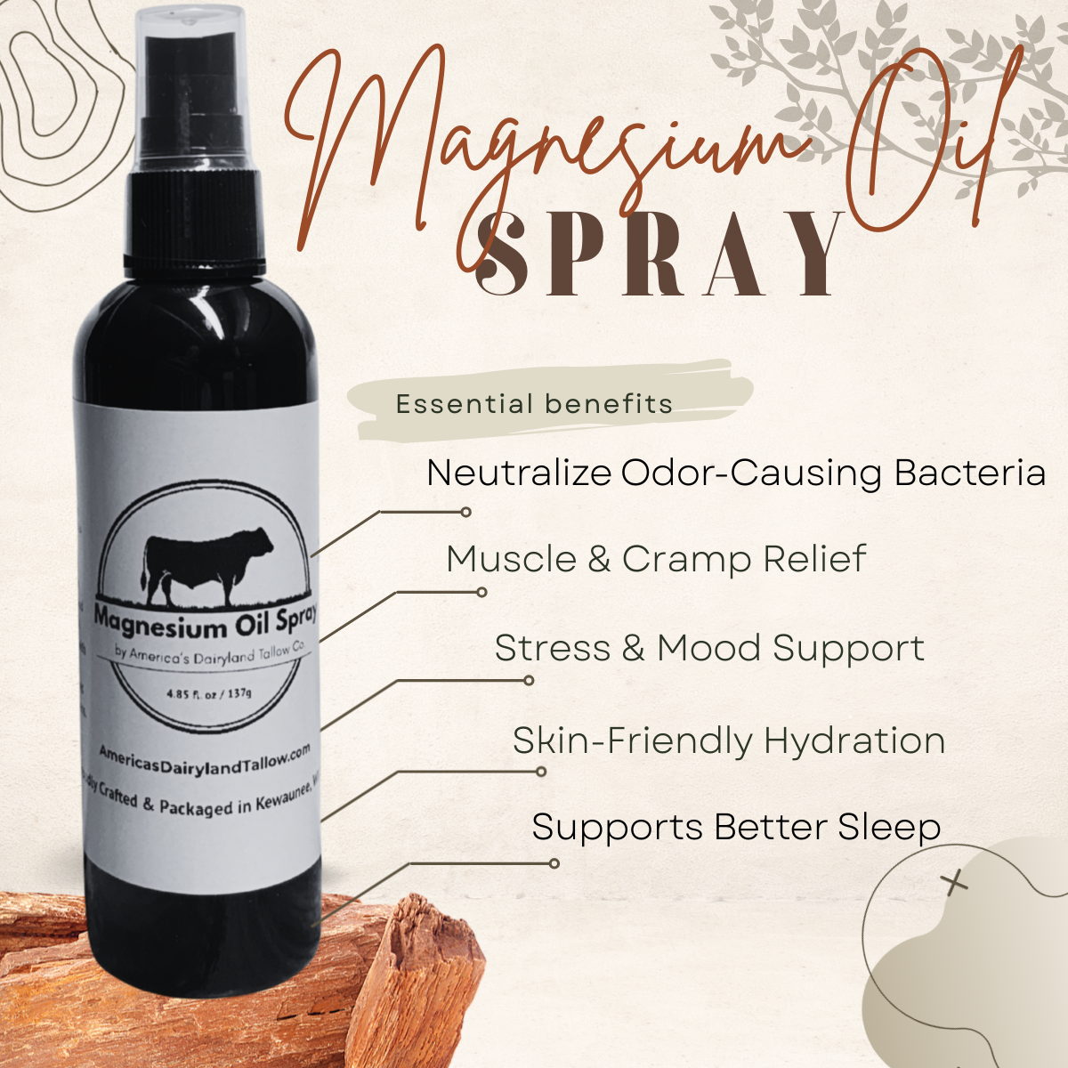 Magnesium Oil Spray - Sleep Blend
