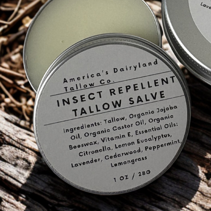 Insect Repellent Tallow Salve