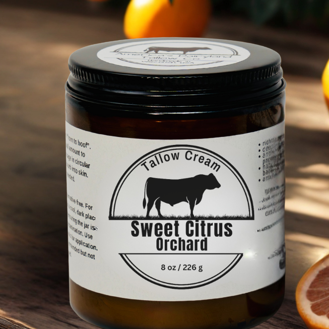 Sweet Citrus Orchard Tallow Cream