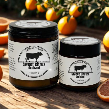 Sweet Citrus Orchard Tallow Cream