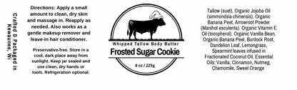Frosted Sugar Cookie Whipped Tallow Body Butter