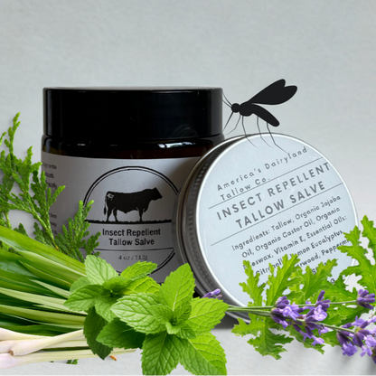 Insect Repellent Tallow Salve
