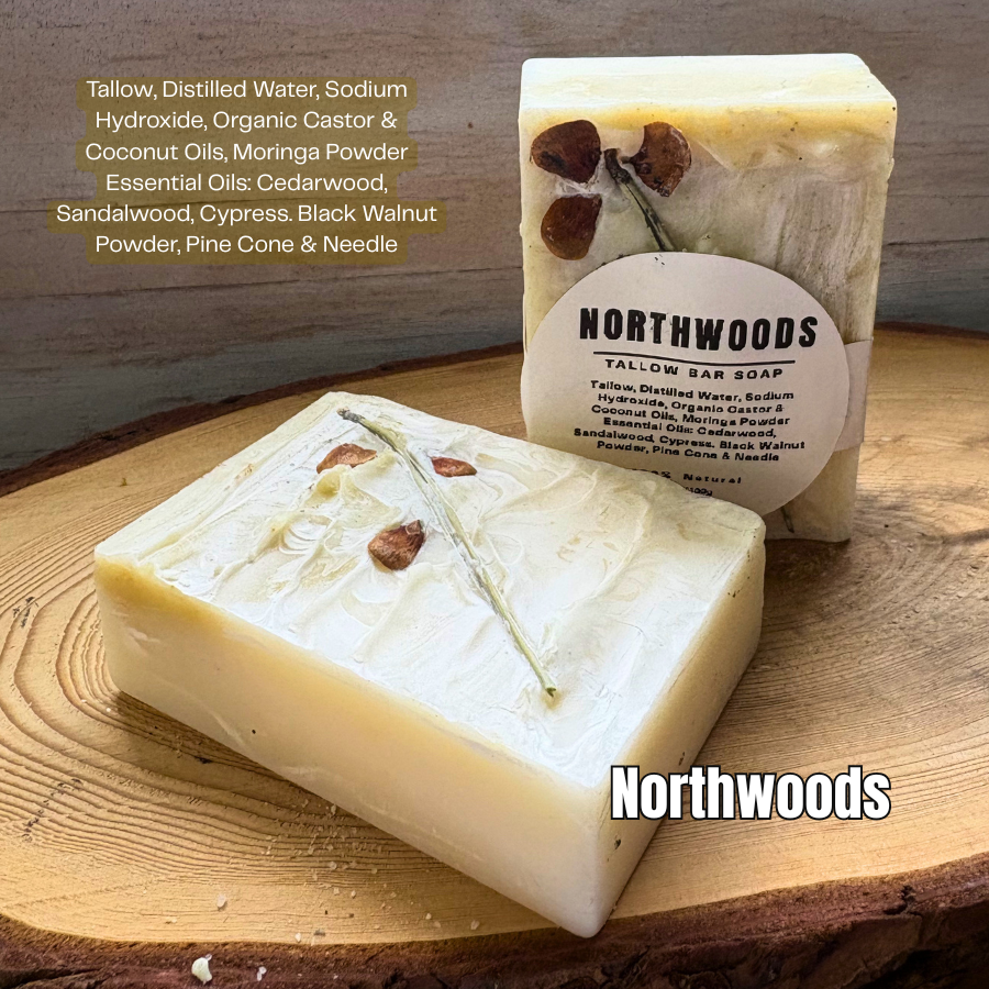 Woodsy Tallow Bar Soap