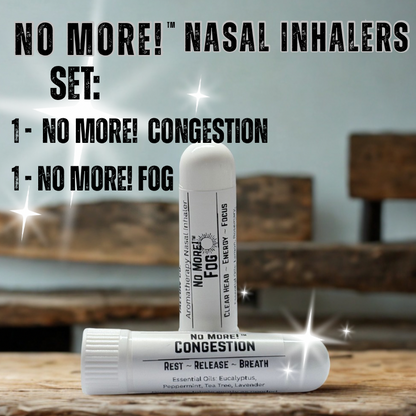 No More! – Congestion Nasal Inhaler