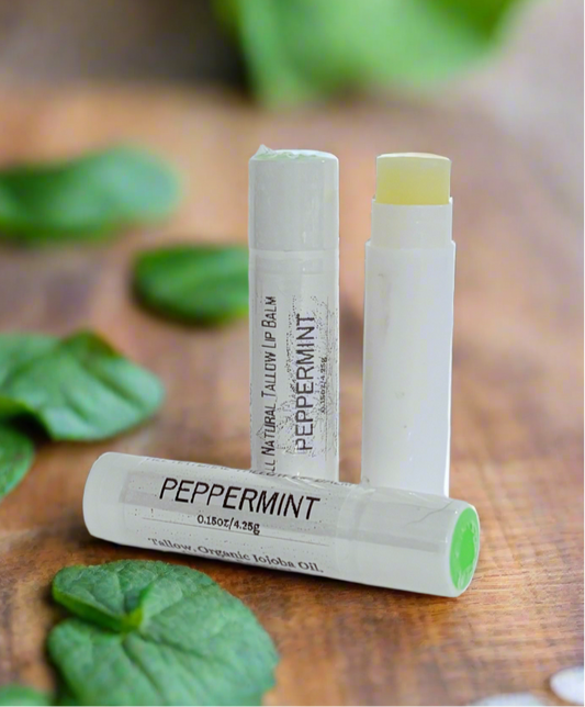 Peppermint Tallow Lip Balm