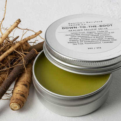 Down-To-The-Root Tallow Salve (deeply restorative/healing)