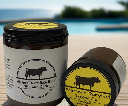 SPF Sun Care Whipped Tallow Body Butter