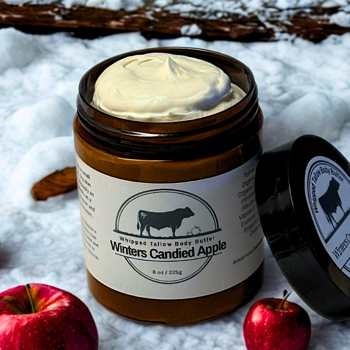 Winters Candied Apple Whipped Tallow Body Butter