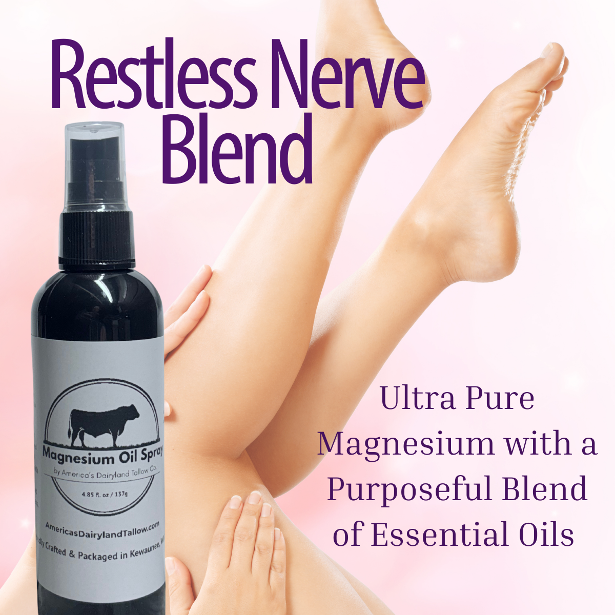 Magnesium Oil Spray - Restless Nerve Blend