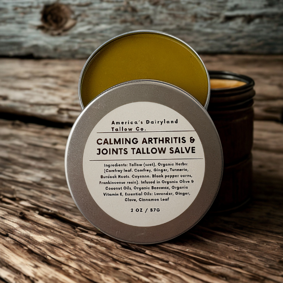 Calming Arthritis & Joints Tallow Salve