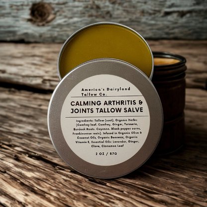 Calming Arthritis & Joints Tallow Salve