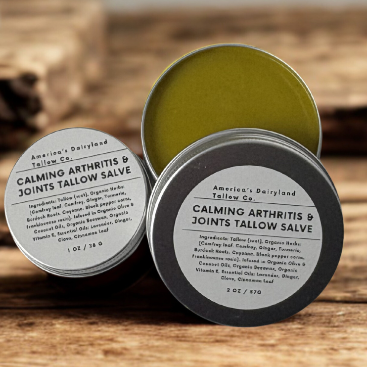 Calming Arthritis & Joints Tallow Salve