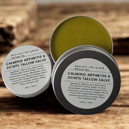 Calming Arthritis & Joints Tallow Salve