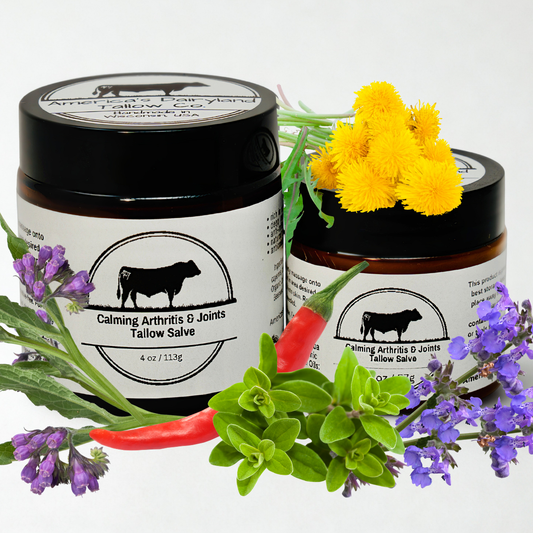 Calming Arthritis & Joints Tallow Salve