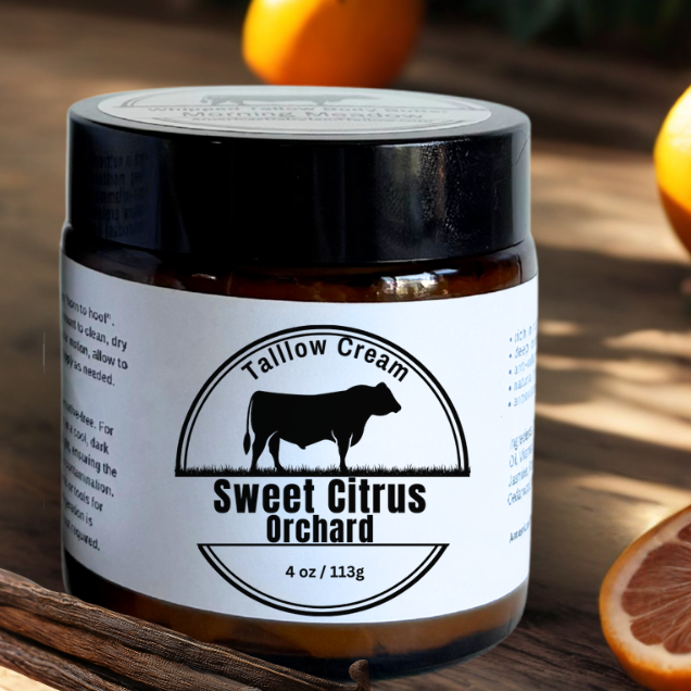 Sweet Citrus Orchard Tallow Cream