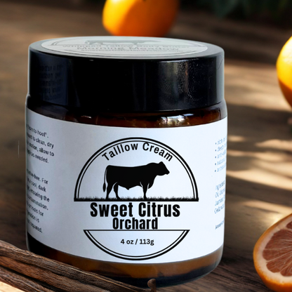 Sweet Citrus Orchard Tallow Cream