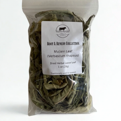 Dried Mullein Leaf - Natures Lung Cleanser