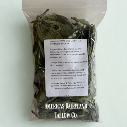 Dried Comfrey Leaf - Natures Wound Healer
