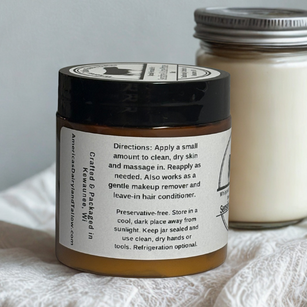NEW! Sensitive & Acne Prone Skin Whipped Tallow