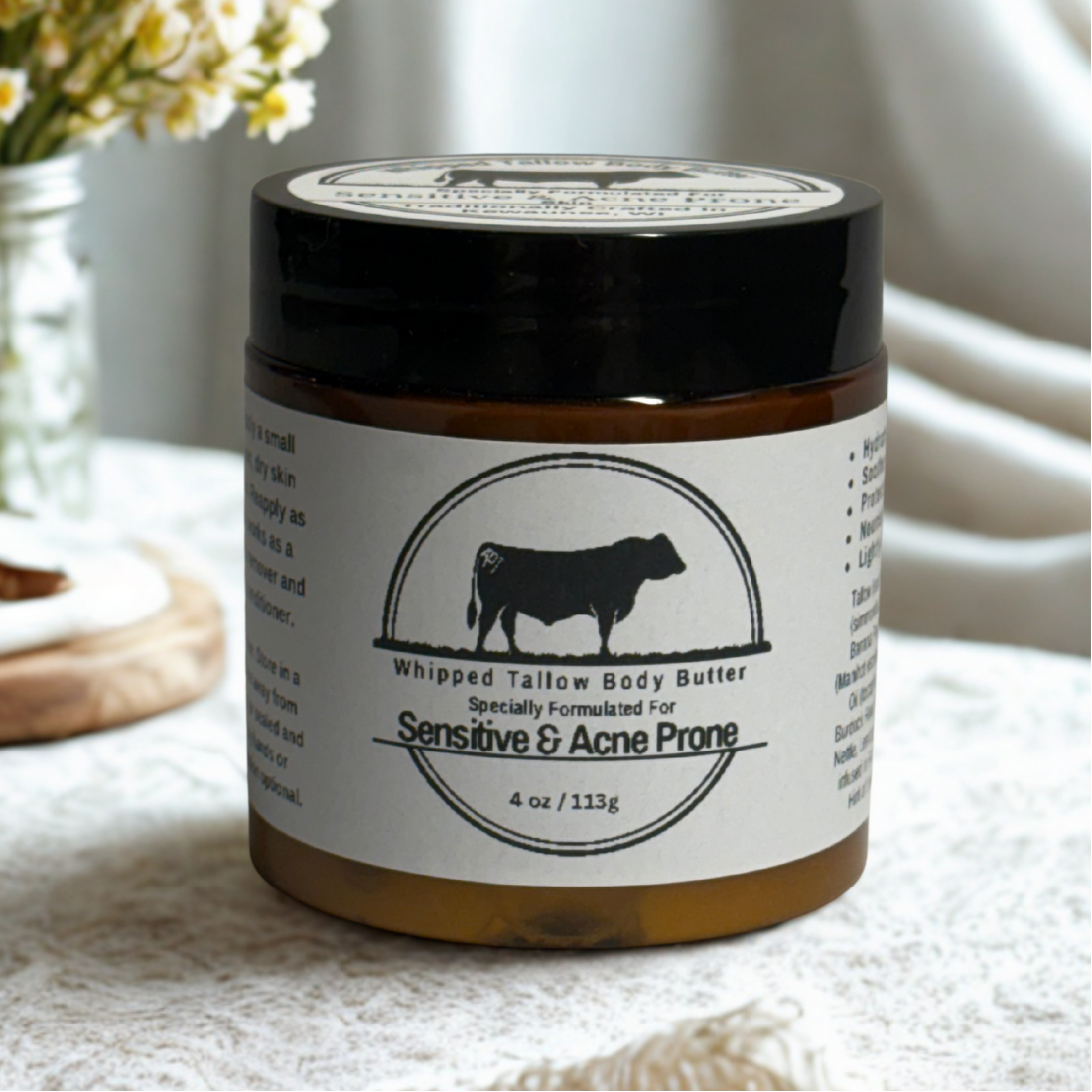 NEW! Sensitive & Acne Prone Skin Whipped Tallow