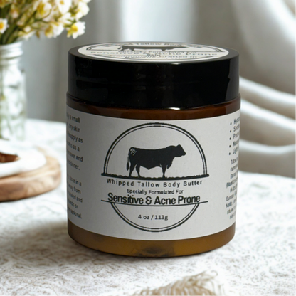 NEW! Sensitive & Acne Prone Skin Whipped Tallow