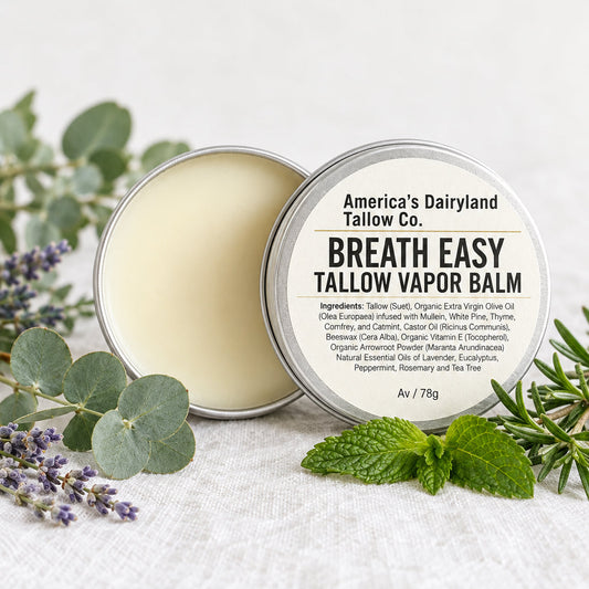 Breathe Easy Tallow Chest Balm