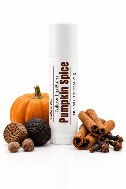 Pumpkin Spice Tallow Lip Balm