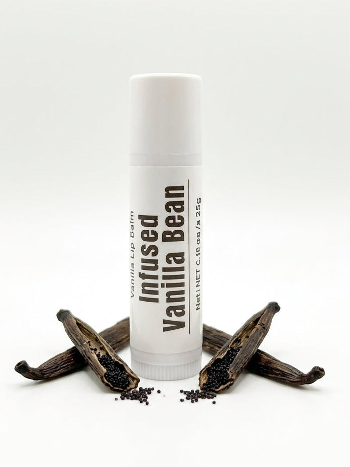 Infused Vanilla Bean Tallow Lip Balm