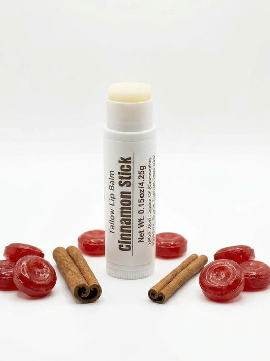 Cinnamon Stick Tallow Lip Balm