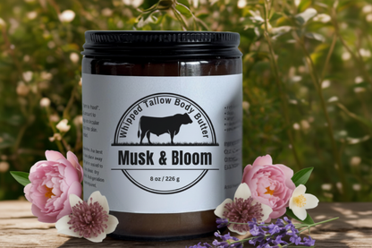 Musk & Bloom Whipped Tallow Body Butter