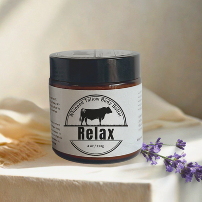 Relax Whipped Tallow Body Butter