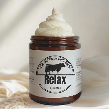 Relax Whipped Tallow Body Butter