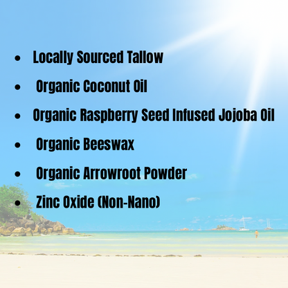 SPF Sun Care Whipped Tallow Body Butter