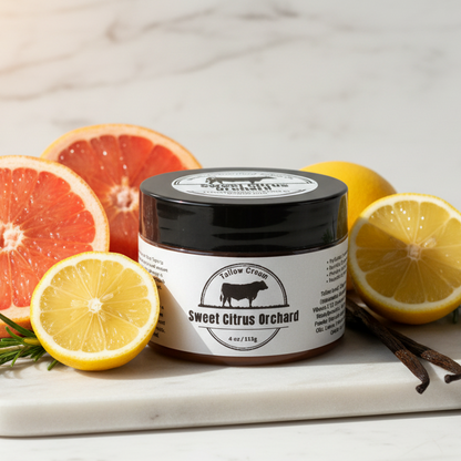 Sweet Citrus Orchard Tallow Cream