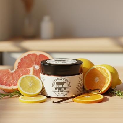Sweet Citrus Orchard Whipped Tallow Body Butter