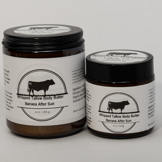Whipped Tallow Body Butter Banana After Sun